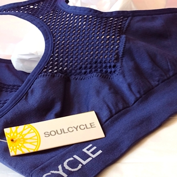 SoulCycle seamless basic bra Navy - Picture 4 of 15